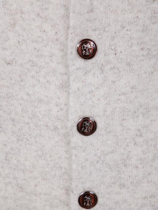 25FW 브루넬로 쿠치넬리 가디건 MOH709206 CL073 GREY - BRUNELLO CUCINELLI