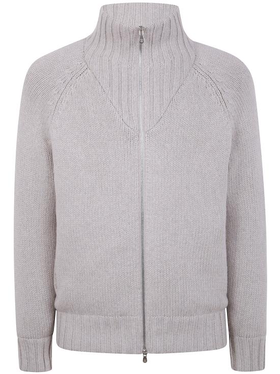 25FW 브루넬로 쿠치넬리 집업 니트 MA2300616 CQO82 NUDE NEUTRALS