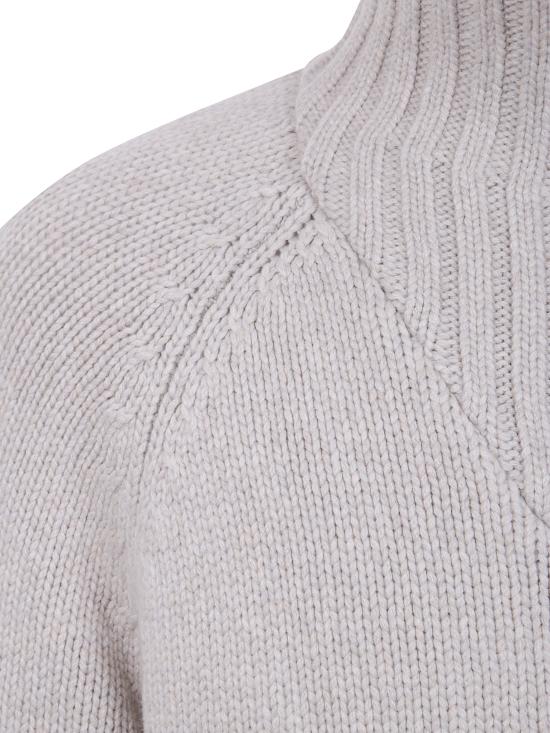 25FW 브루넬로 쿠치넬리 집업 니트 MA2300616 CQO82 NUDE NEUTRALS - BRUNELLO CUCINELLI