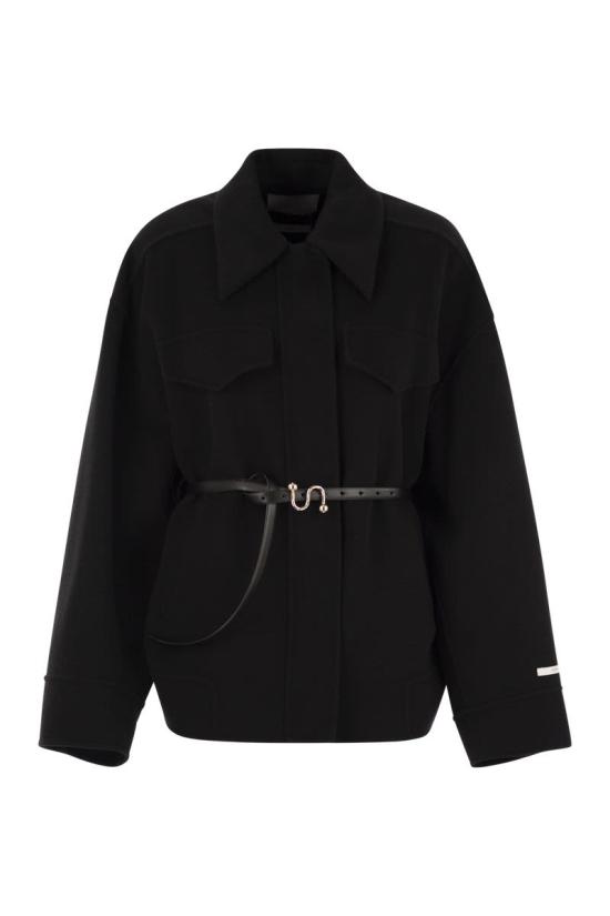 25FW 막스마라 스포츠막스 코트 2522086031600 013 BLACK