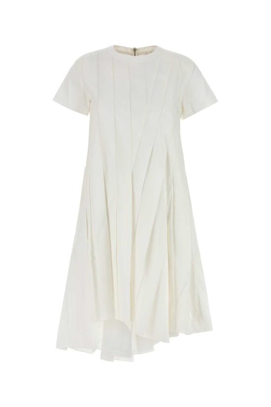 25FW 사카이 미디 원피스 2508007 151 OFFWHITE