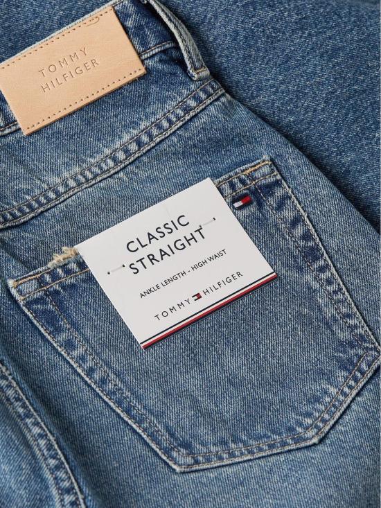  타미힐피거 스트레이트 팬츠 WW0WW38903 1A5 LIV - TOMMY HILFIGER