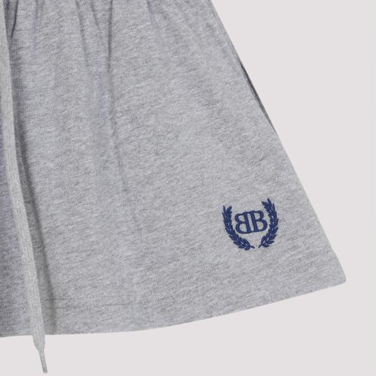 25FW 발렌시아가 숏 스커트 834169TSVC9 1300 GREY - BALENCIAGA