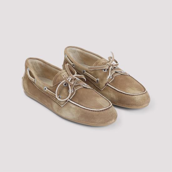  미우미우 로퍼 5D123EFD005Z5O F0401 CAMEL - MIU MIU