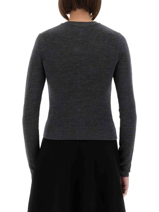 25FW 가니 파인 메리노 아가일 가디건 K2284 523 - GANNI