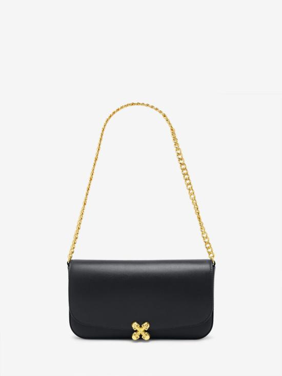 25FW 알렉산더 맥퀸 숄더백 8360381MAAE 1000 BLACK - ALEXANDER MCQUEEN