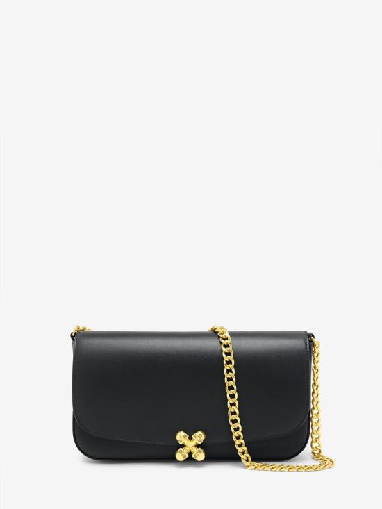 25FW 알렉산더 맥퀸 숄더백 8360381MAAE 1000 BLACK