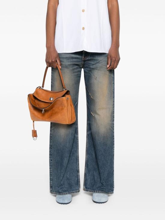 26FW 발렌시아가 로데오 스몰 핸드백 7897792ABP7 2753 BROWN - BALENCIAGA