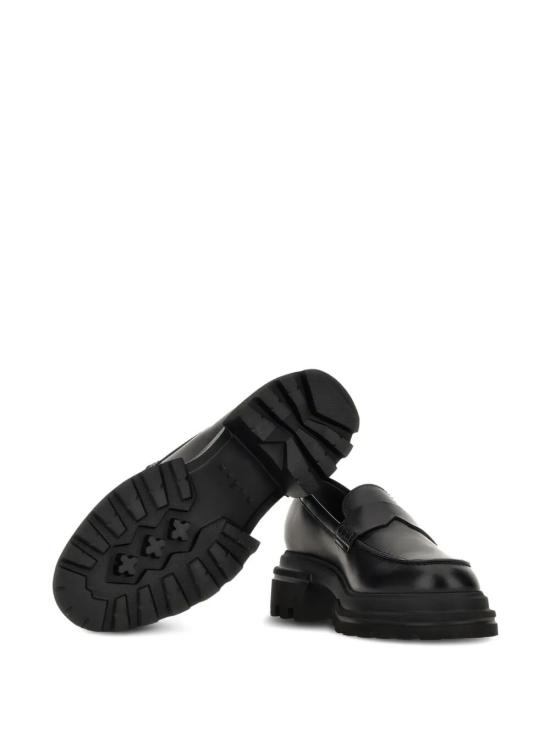 25FW 호간 로퍼 HXW6740FM5IKXT B999 BLACK - HOGAN