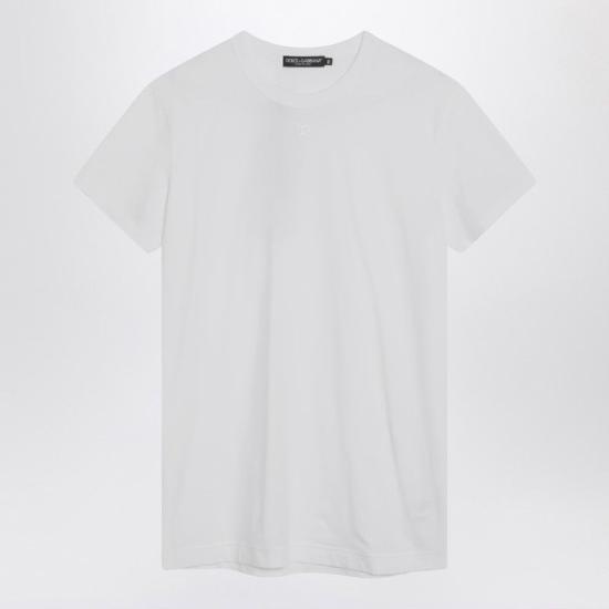 25FW 돌체앤가바나 반팔 티셔츠 G8SX0ZG7PIYW0800 White