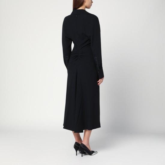 25FW 빅토리아 베컴 롱 원피스 1325WDR006598AVI BLK BLACK - VICTORIA BECKHAM