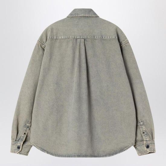 25FW 칼하트 WIP 데님 셔츠 I035821CO 3FU BLUE - CARHARTT WIP
