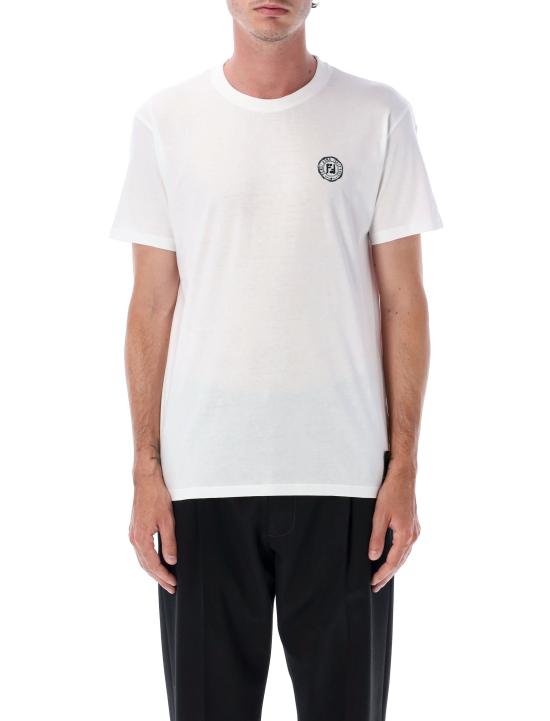 25SS 펜디 코튼 티셔츠 FY1319AV0H F0QA0 WHITE
