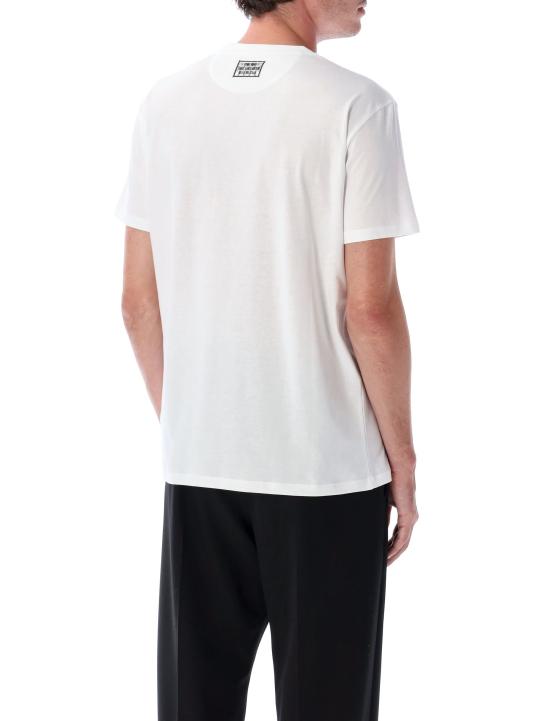 25SS 펜디 코튼 티셔츠 FY1319AV0H F0QA0 WHITE - FENDI