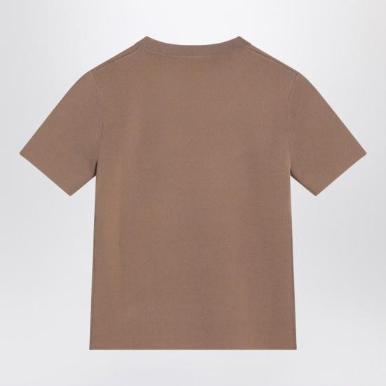 25FW 막스마라 반팔 티셔츠 ADELIOCO 004 BROWN - MAX MARA