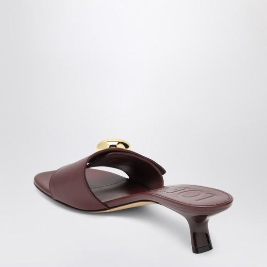 25FW 로에베 샌들 L815465XAZLE 7110 BURGUNDY - LOEWE