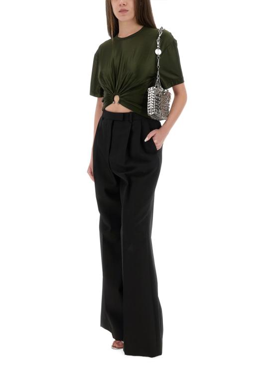 25FW 파코라반 반팔 티셔츠 25AJTO539VI0267 P319 GREEN - PACO RABANNE