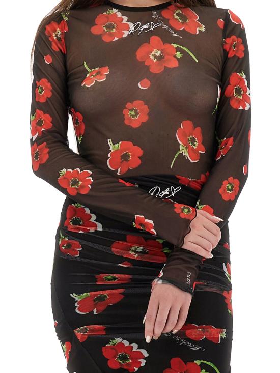 25FW 모스키노 반팔 티셔츠 12028241 1555 BLACK - MOSCHINO