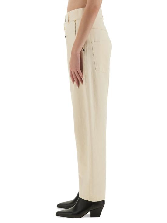 25FW 모스키노 스트레이트 팬츠 03085520 0005 BEIGE - MOSCHINO