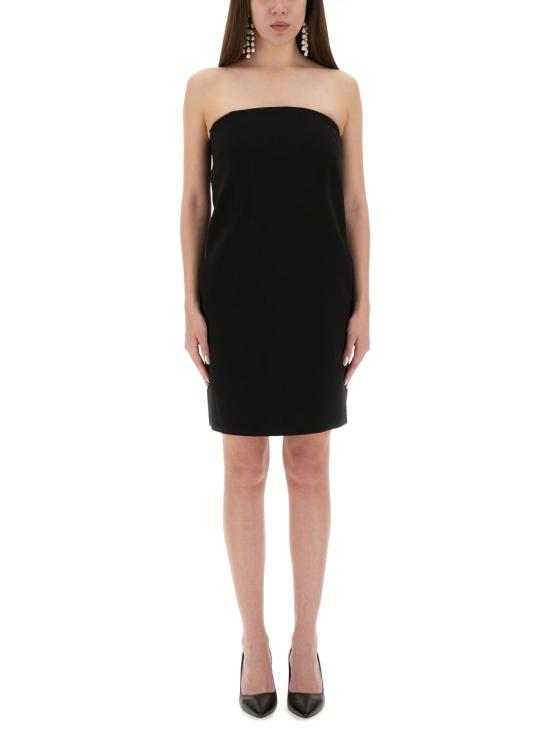 25FW 모스키노 미디 원피스 04455524 0555 BLACK - MOSCHINO