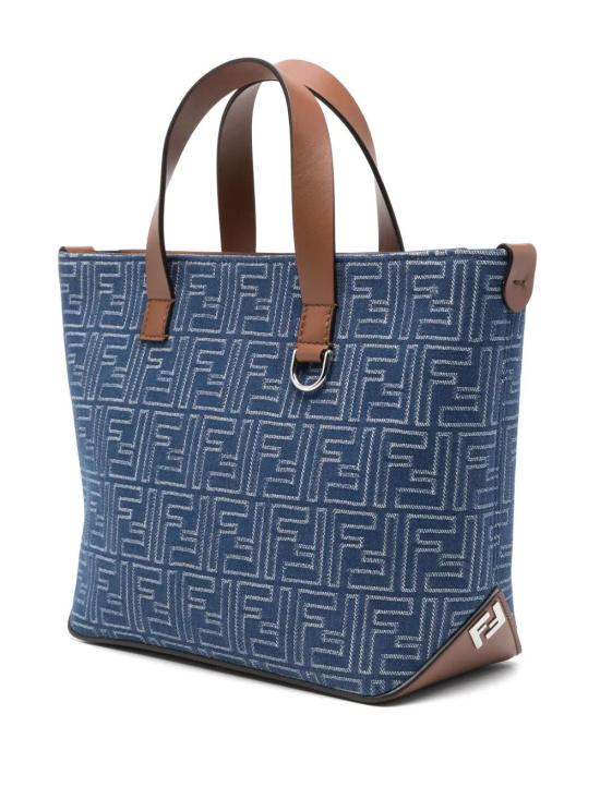  펜디 FF 쇼퍼백 7VA658 AUGOF1SCG BLUE - FENDI