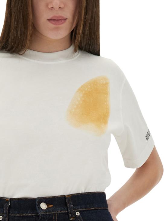 25FW 모스키노 반팔 티셔츠 07025541 1001 WHITE - MOSCHINO