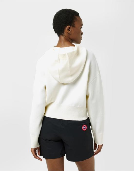 25FW 캐나다구스 후드 티셔츠 7071W433 WHITE - CANADA GOOSE