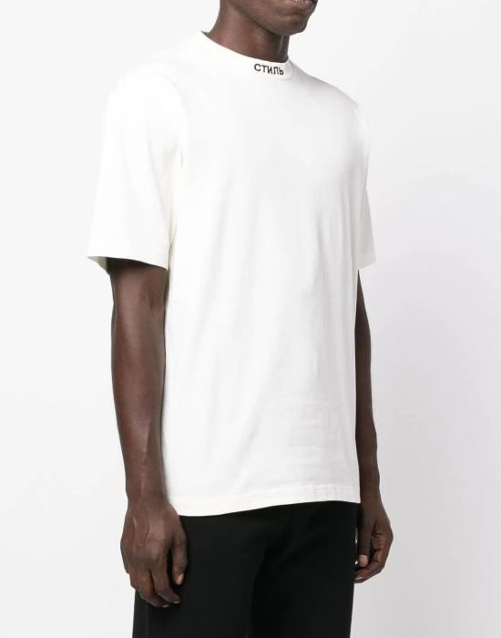 25SS 헤론 프레스톤 반팔 티셔츠 HMAA034C99JER0010110 WHITE - HERON PRESTON