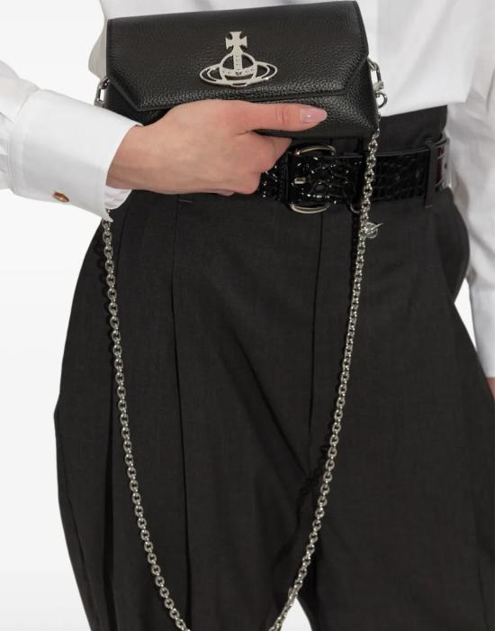 25SS 비비안웨스트우드 크로스백 5C010004WS000D BLACK - VIVIENNE WESTWOOD