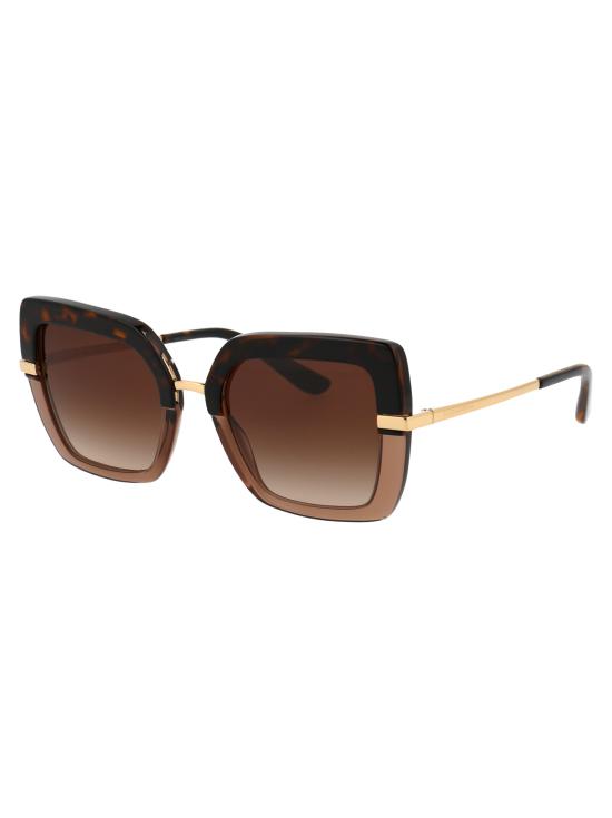  돌체앤가바나 선글라스 0DG4373 325613 HAVANA ON TRANSPARENT BROWN - DOLCE & GABBANA