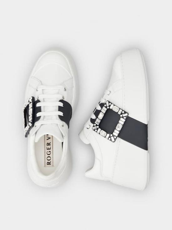 25FW 로저비비에 뮬/슬리퍼 RVW73729110LXQ9996 BLANCO - ROGER VIVIER