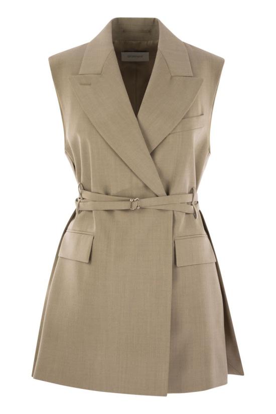 25FW 막스마라 스포츠막스 베스트 2522286011600001 BEIGE