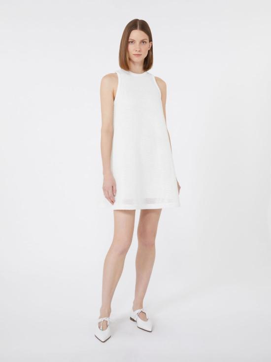 25FW 막스마라 미디 원피스 2521626021600001 WHITE - MAX MARA