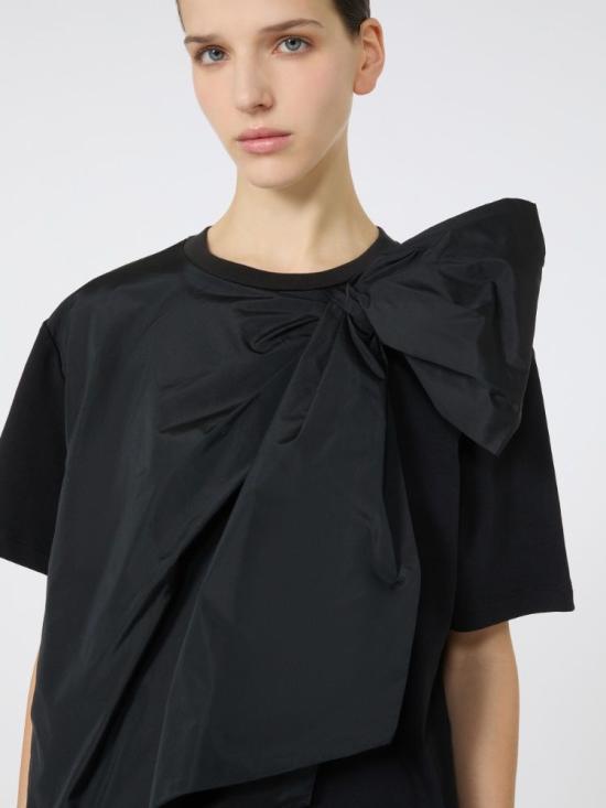 25FW 막스마라 반팔 티셔츠 2521946011600004 BLACK - MAX MARA