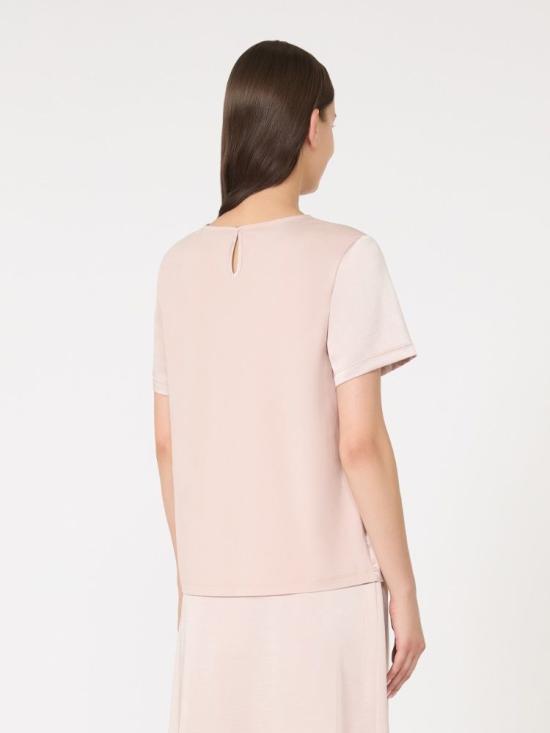 25FW 위켄드막스마라 반팔 티셔츠 2525946071600008 LIGHT PINK - WEEKEND MAX MARA