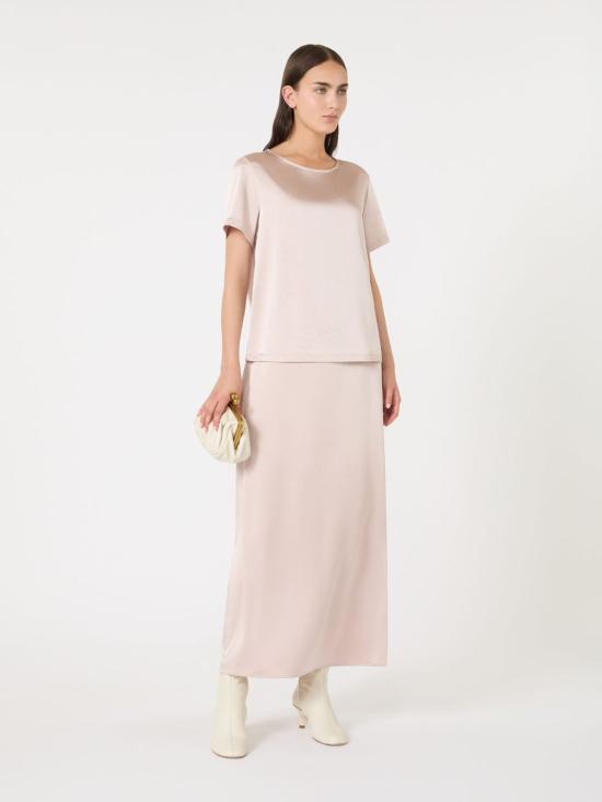 25FW 위켄드막스마라 반팔 티셔츠 2525946071600008 LIGHT PINK - WEEKEND MAX MARA