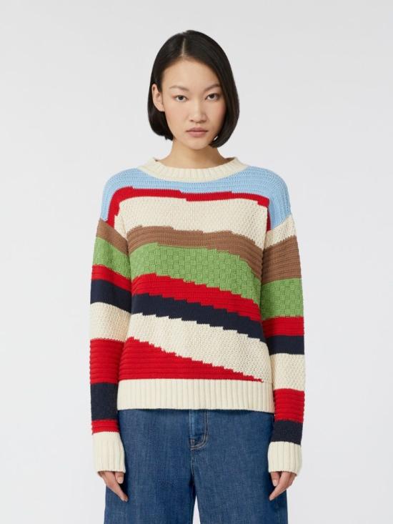 25FW 위켄드막스마라 스웨터 2525366181600001 MULTICOLOUR - WEEKEND MAX MARA