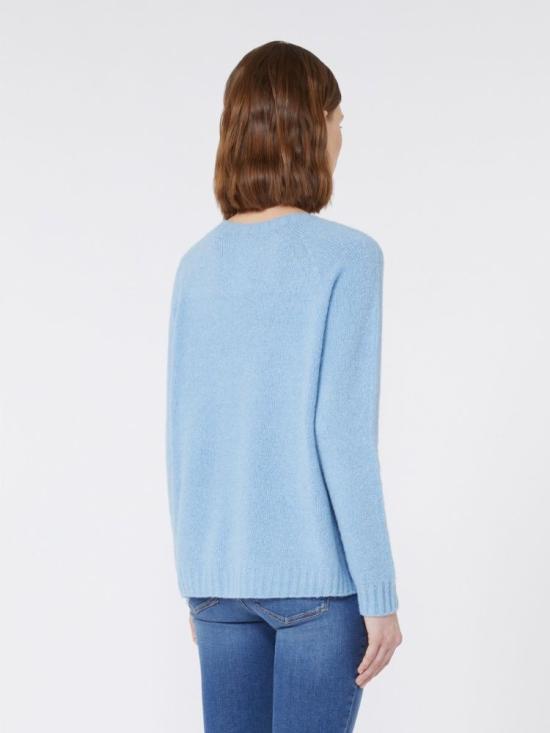 25FW 위켄드막스마라 GHIACCI 기아치 크루넥 스웨터 2525366151600003 LIGHT BLUE - WEEKEND MAX MARA