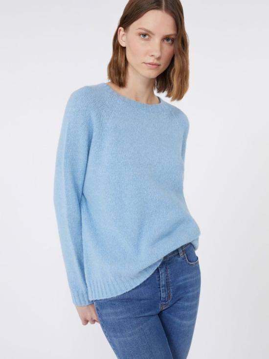 25FW 위켄드막스마라 GHIACCI 기아치 크루넥 스웨터 2525366151600003 LIGHT BLUE - WEEKEND MAX MARA