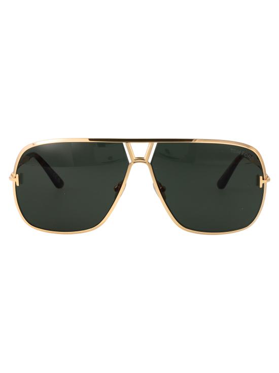 25SS 톰포드 선글라스 FT1204 30N ORO CARICO LUCIDO VERDE