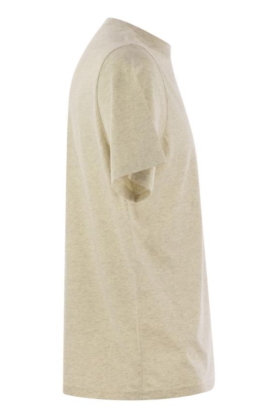  오트리 반팔 티셔츠 TSPMA7CM BEIGE - AUTRY