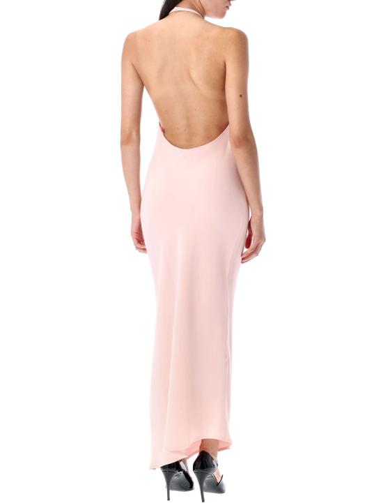 25FW 디 아티코 롱 원피스 WCW00247ACC001AA 315 PINK - THE ATTICO