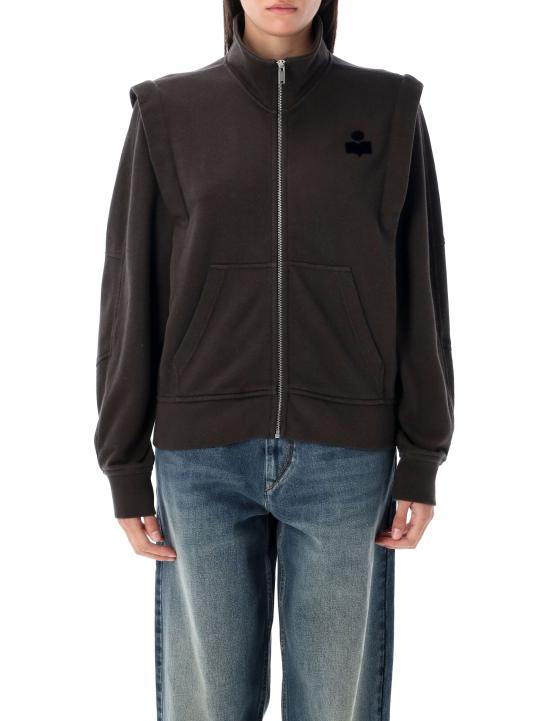 25FW 이자벨마랑에뚜왈 스웨터 SW0159FAA1M07E 02FK FADED BLACK