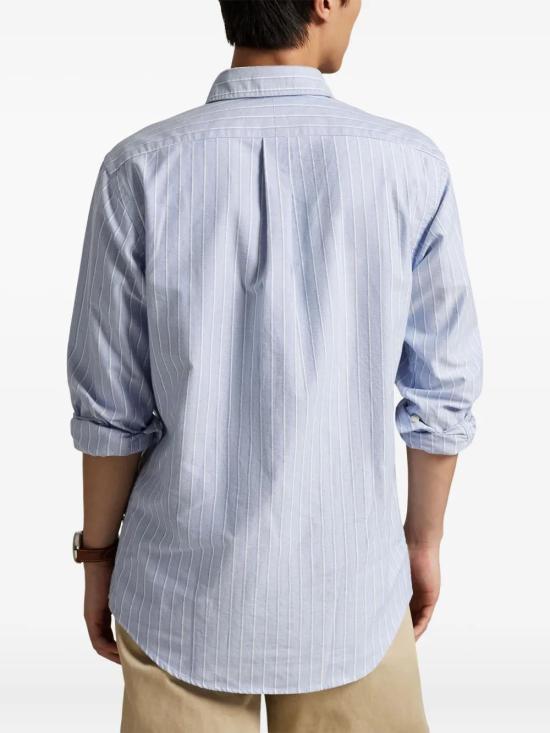 25FW 폴로 랄프로렌 긴팔 셔츠 710928918 008 WHITE LIGHT BLUE - POLO RALPH LAUREN