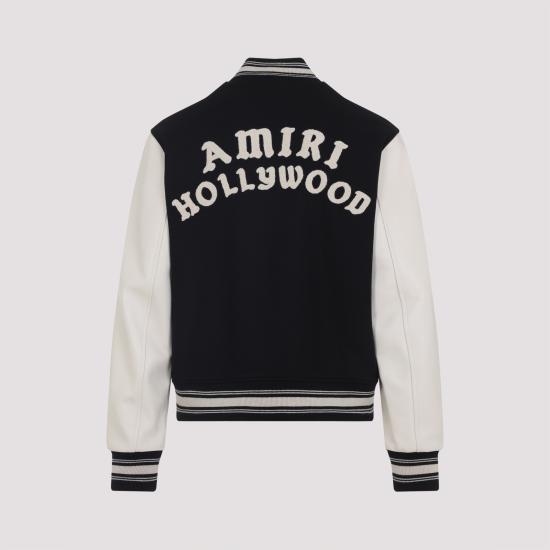 25FW 아미리 봄버 자켓 AMOUBB1066 BLACK - AMIRI