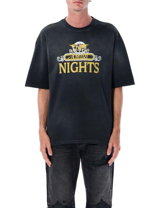 25FW 아미리 반팔 티셔츠 AMJYTE1207 BLACK