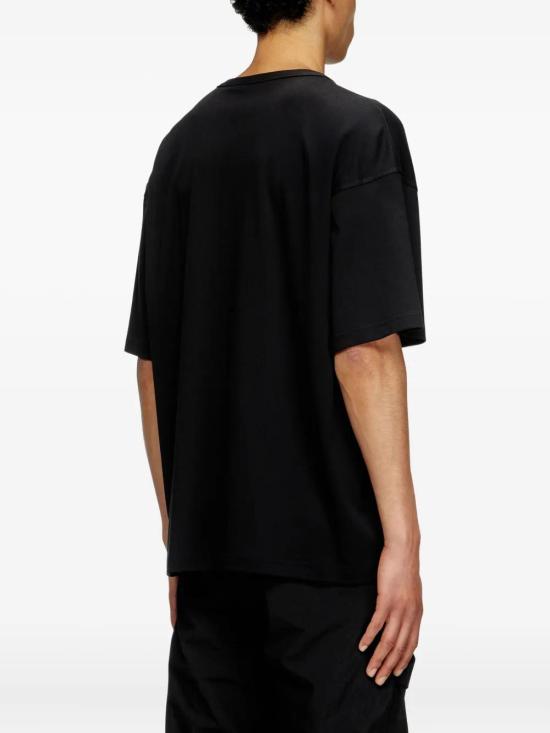 25FW 디젤 반팔 티셔츠 A185350AIJU 9XX BLACK - DIESEL