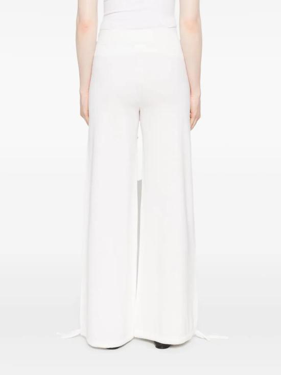 25FW 막스마라 스트레이트 팬츠 2521336011600 001 WHITE - MAX MARA