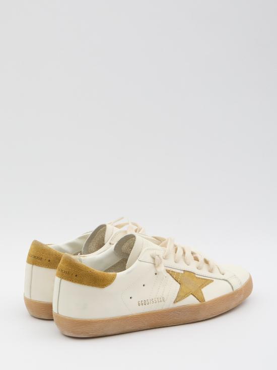 25FW 골든구스 슈퍼스타 스니커즈 GMF00101F00752212277 WHITE OCRA - GOLDEN GOOSE