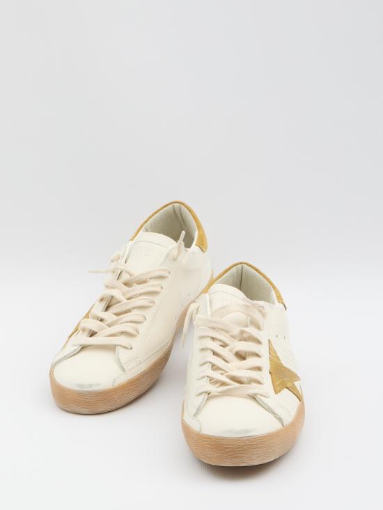 25FW 골든구스 슈퍼스타 스니커즈 GMF00101F00752212277 WHITE OCRA - GOLDEN GOOSE